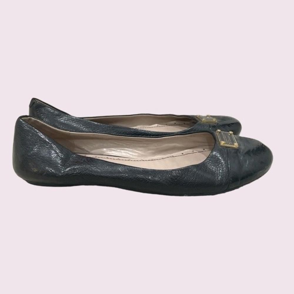 Marc by Marc Jacobs Black Flats SZ 37/7 GUC